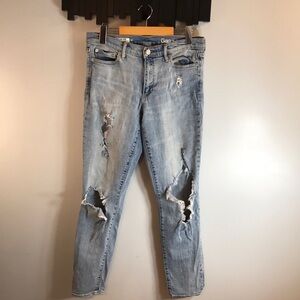 Gap Skinny Distressed Jeans Size 30